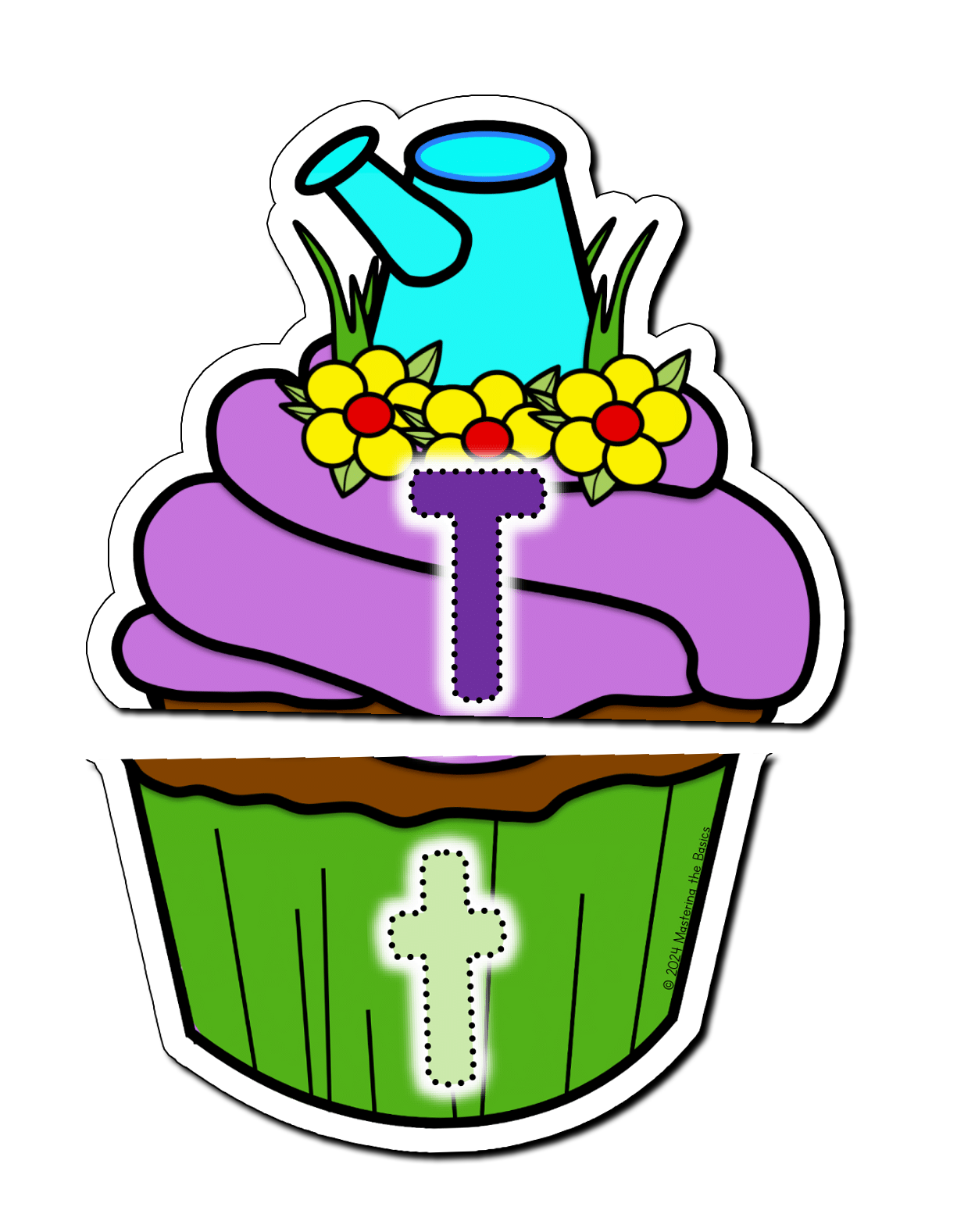 Spring Cupcake Alphabet Puzzles